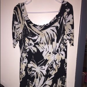 Off Shoulder Floral Dress